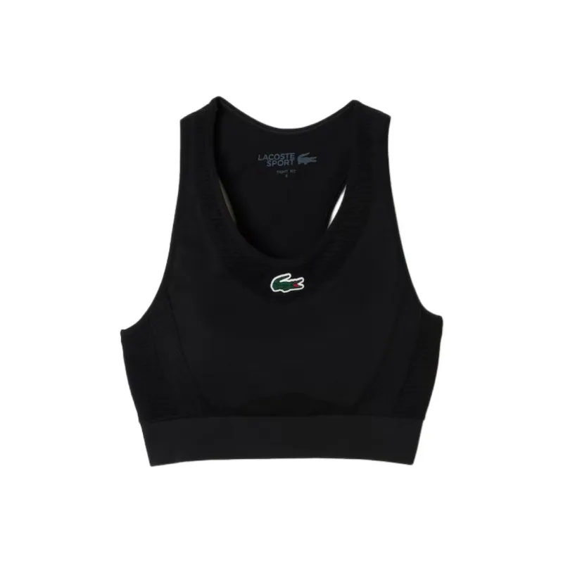 LACOSTE Logo embroidered Seamless Sports Bra-0