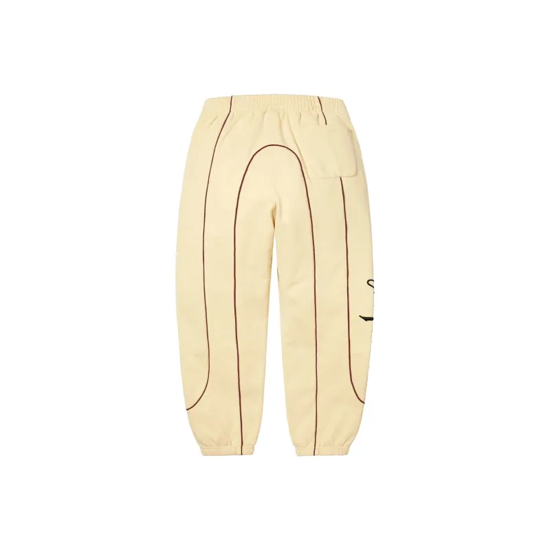 Supreme Curve Piping Track Pants-3