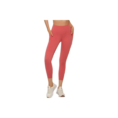 LORNA JANE Contour Support Ankle Biter Recycled Athletic Trousers Women's Pink