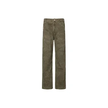 GTRG Jeans Unisex Gray Green