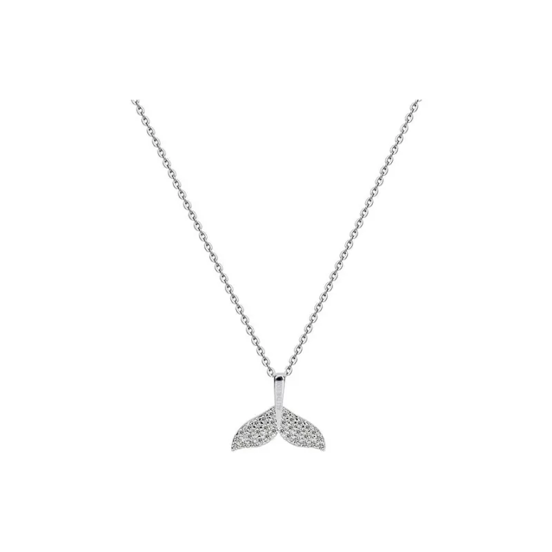 ALI THE FOX Titanium Steel Necklaces Women's-0