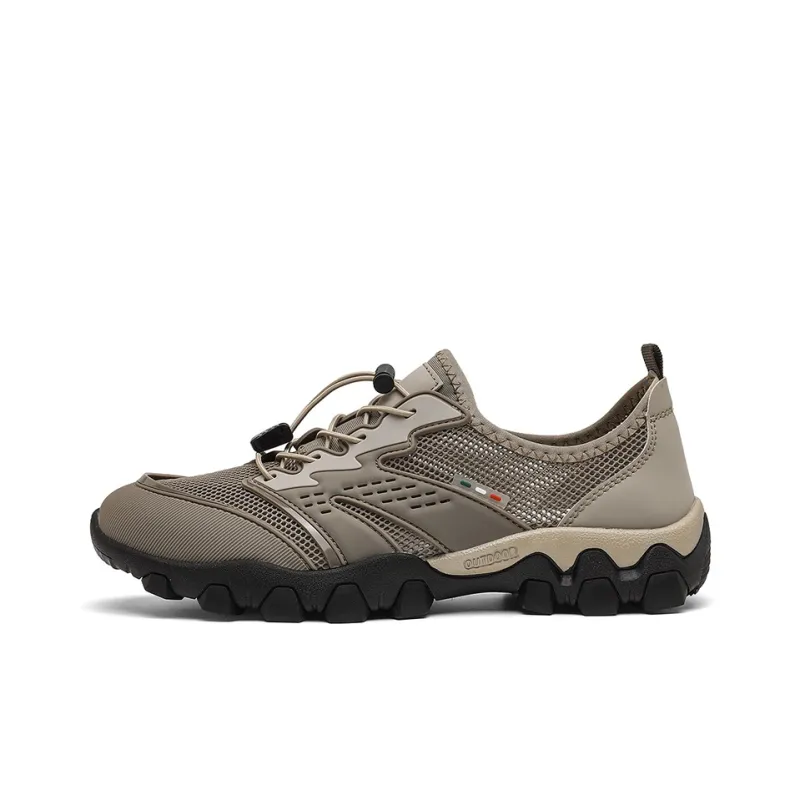 AMICNIEGD Cut Resistant Coverage Cushioning River Trekking Shoes Men's-0