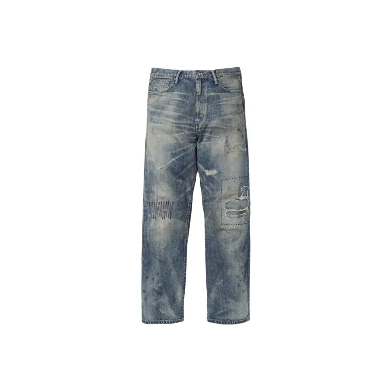 NEIGHBORHOOD Distressed Jeans-6
