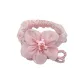 Floral Gauze Cartoon Princess Hair Tie 1 Pack (Pink)