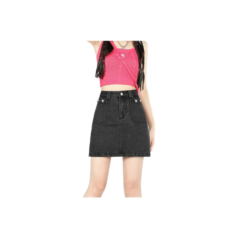 JEANSWEST Denim Short Skirts Women's-6