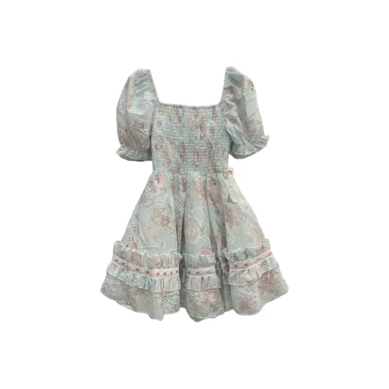 Peaches Peaches Short Sleeved Dress Women's-1
