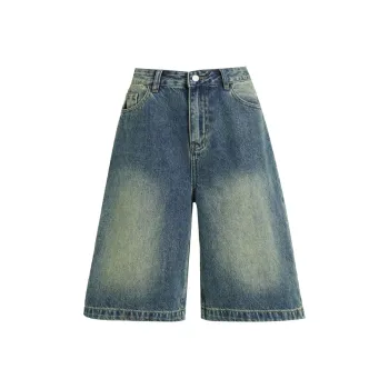 ZAZN Denim Shorts Women's Vintage Blue