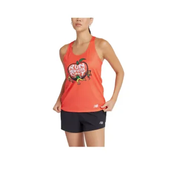 New Balance NYRR Boroughs Singlet Sport Vests Women's Flame Color