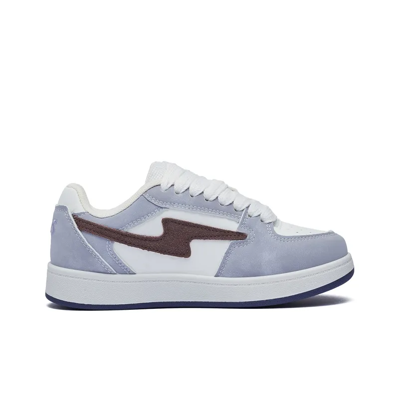 VKOI 1999 Abrasion Resistant, Lightweight, And Breathable Low Top Skateboard Shoes Women's Lavender-1