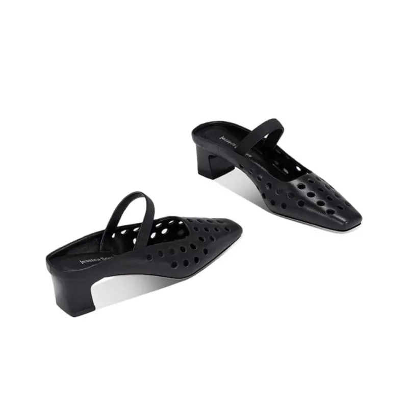 JESSICA SOPHIA Rubber Sole Abrasion Resistant Slip Resistant Closed Toe Slippers Women's-6