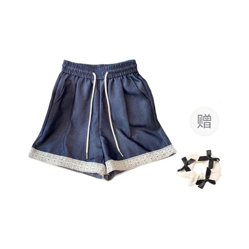 TURN UP Denim Shorts Women's-0