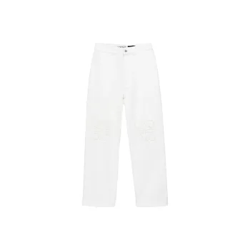 LOEWE Paula's Ibiza Anagram Baggy Jeans 'White'