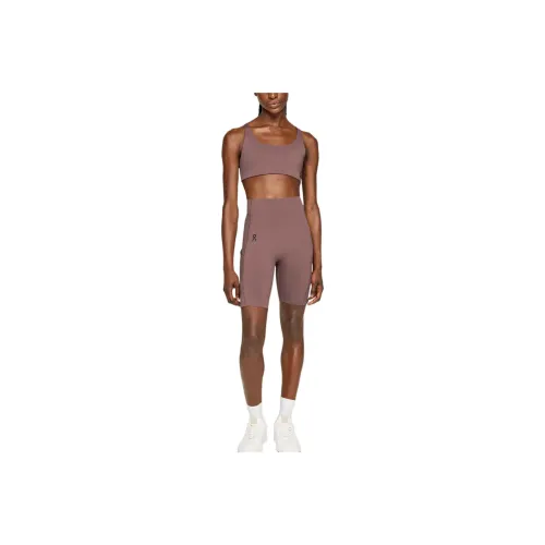On Movement Tights Short Sports Shorts Women's Dusty Purple