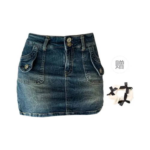 TURN UP Denim Short Skirts Women's