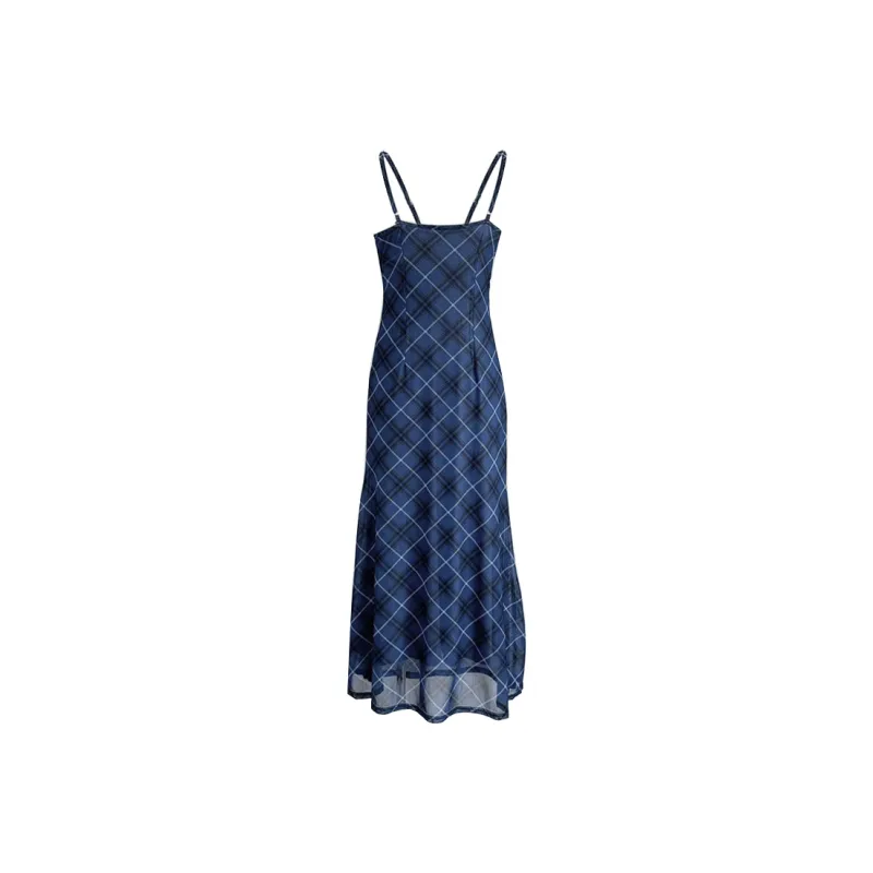 PAZZO Slip Dresses Women's Blue-1