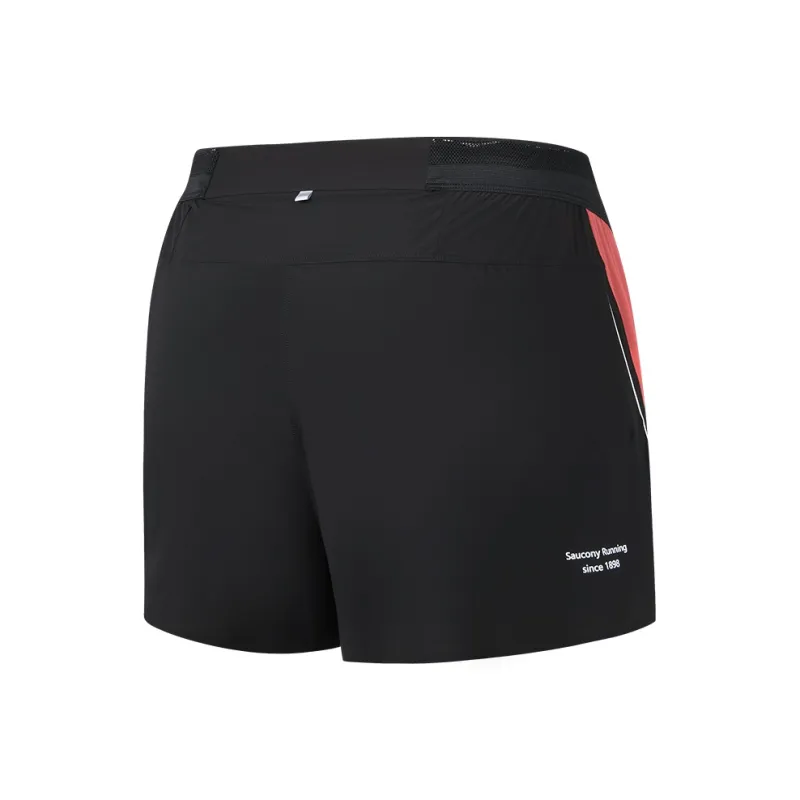 Saucony Sports Shorts Men's Jet Black-1