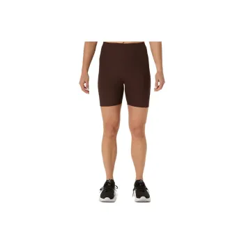 Asics RIB Sports Shorts Women's Coffee