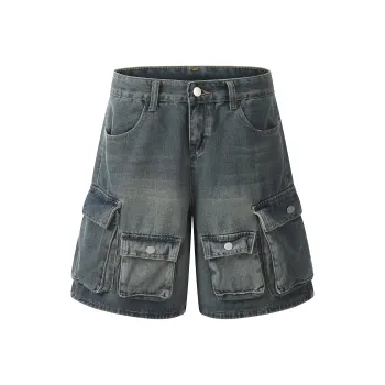 JASONWOOD Denim Shorts Unisex Blue