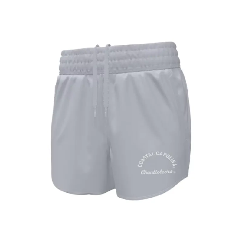 Under Armour Fle Woven Collegiat Sports Shorts Women's White-0