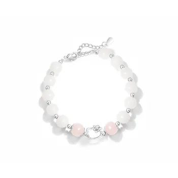 Muyan White Jade Bodhi Bracelets Women's
