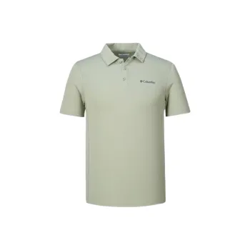 Columbia Polo Shirt Men's Light Khaki