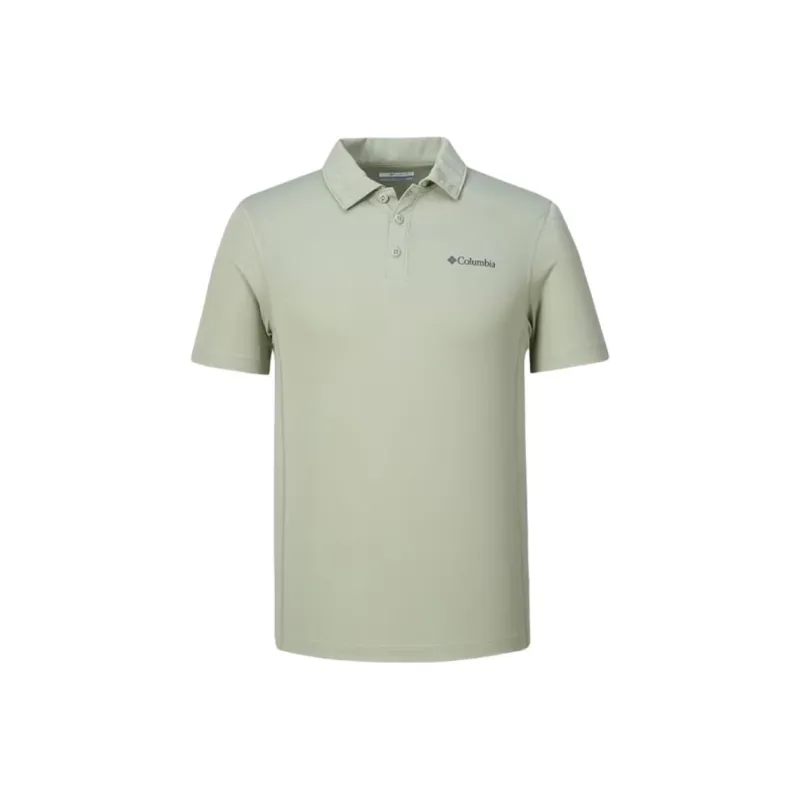 Columbia Polo Shirt Men's Light Khaki-0