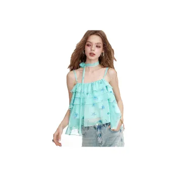 ELF SACK Camisoles Women's Glass Sea Blue
