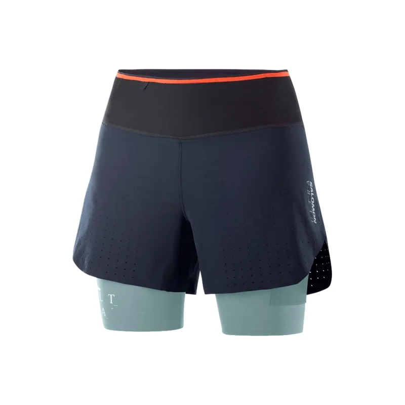SALOMON S/Lab Ultra 2in1 Sports Shorts Women's Blue-0