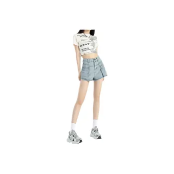 The New Age Family Denim Shorts Women's