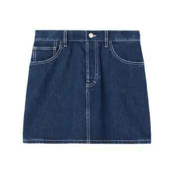 GUCCI SS25 Denim Short Skirts Women's Blue