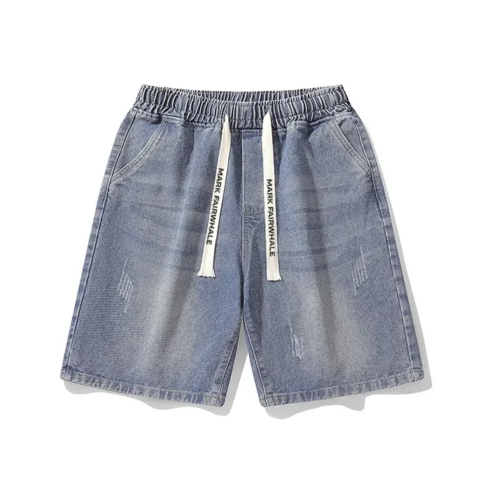 FAIRWHALE Cargo Shorts Unisex Blue-0