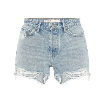 GRLFRND Denim Shorts Women's Newport Blue