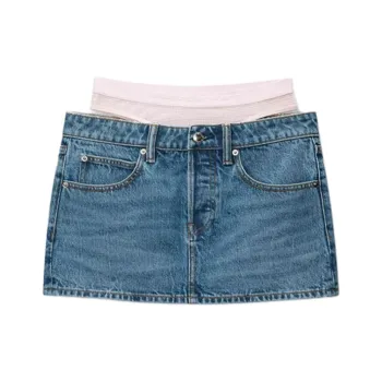Alexander Wang Prestyle Hotfix Layered Mini Skirt