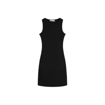 SNZX Sleeveless Dresses Women's Black