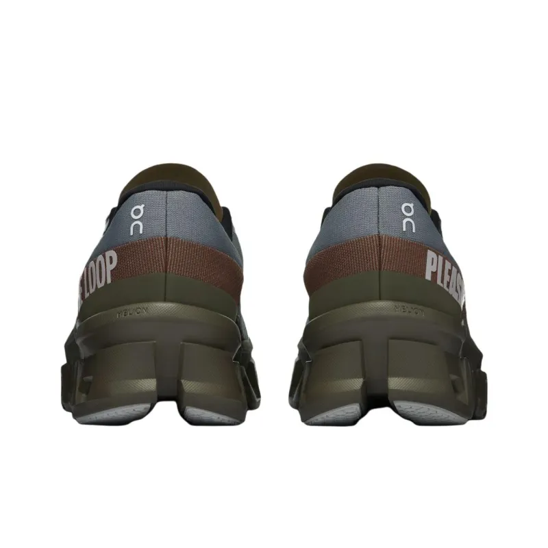 On Running CloudmOnster 2 PLS TL Pleasures Mist Olive Women's-3