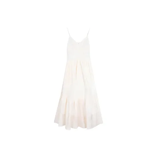 PAZZO Slip Dresses Women's Ecru
