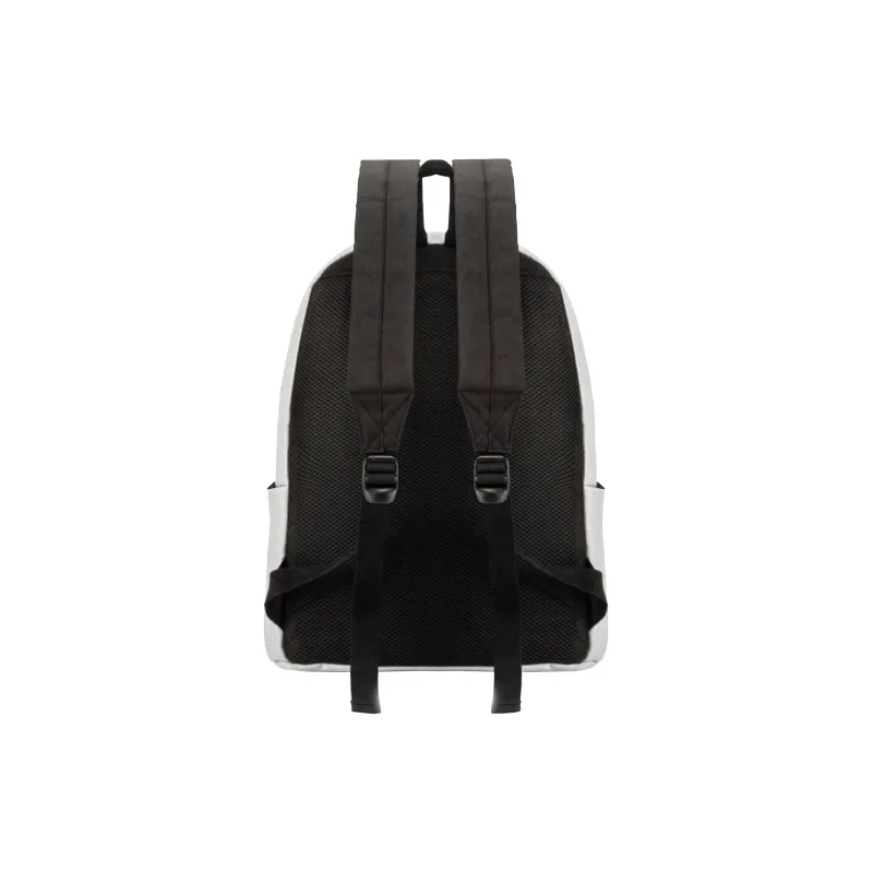 Soundbyte Polyester Backpack Women's Gray White-3