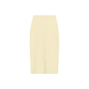 ZARA Casual Long Skirt Women's Yellow