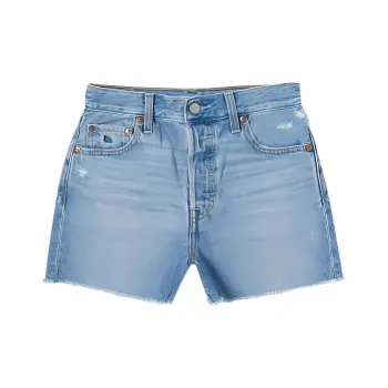 Levi's Denim Shorts Women's Light Blue
