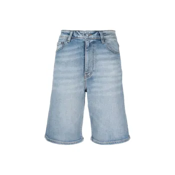 GANNI High rise Denim Shorts
