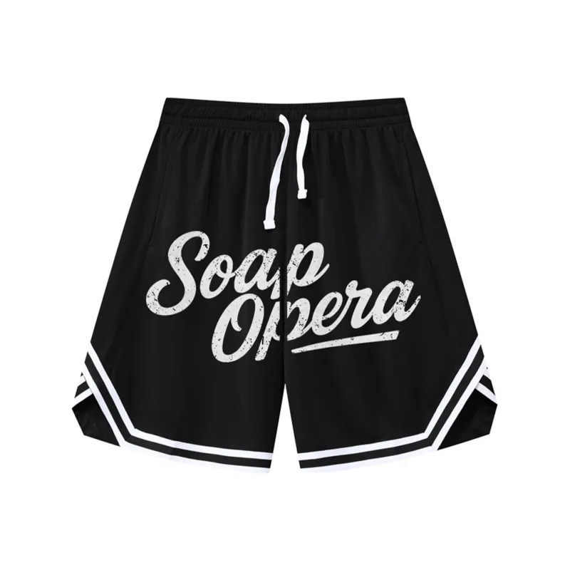 SOAP OPERA Basketball Shorts Unisex-0