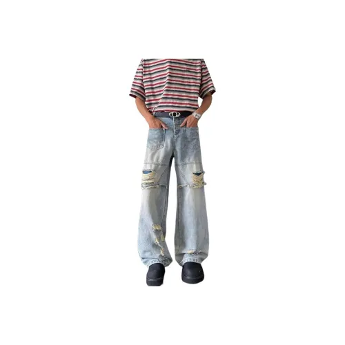 ANDEZHANMUSI Jeans Men