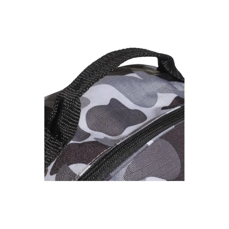 Adidas Originals Pattern Backpack Unisex Gray Black-4