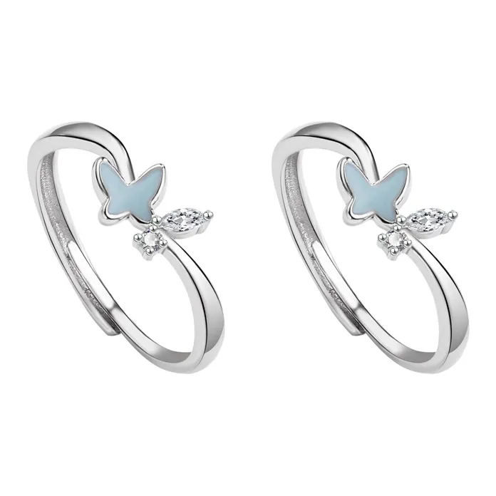 MOVER S999 Fine Silver Rings Women's-5
