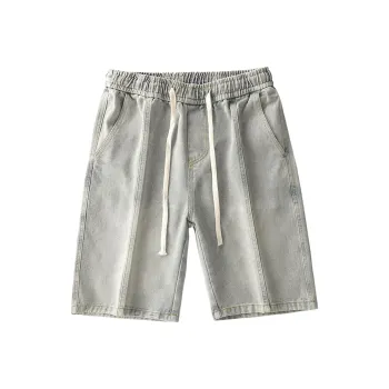 BRYAN JIMENEZ Denim Shorts Unisex