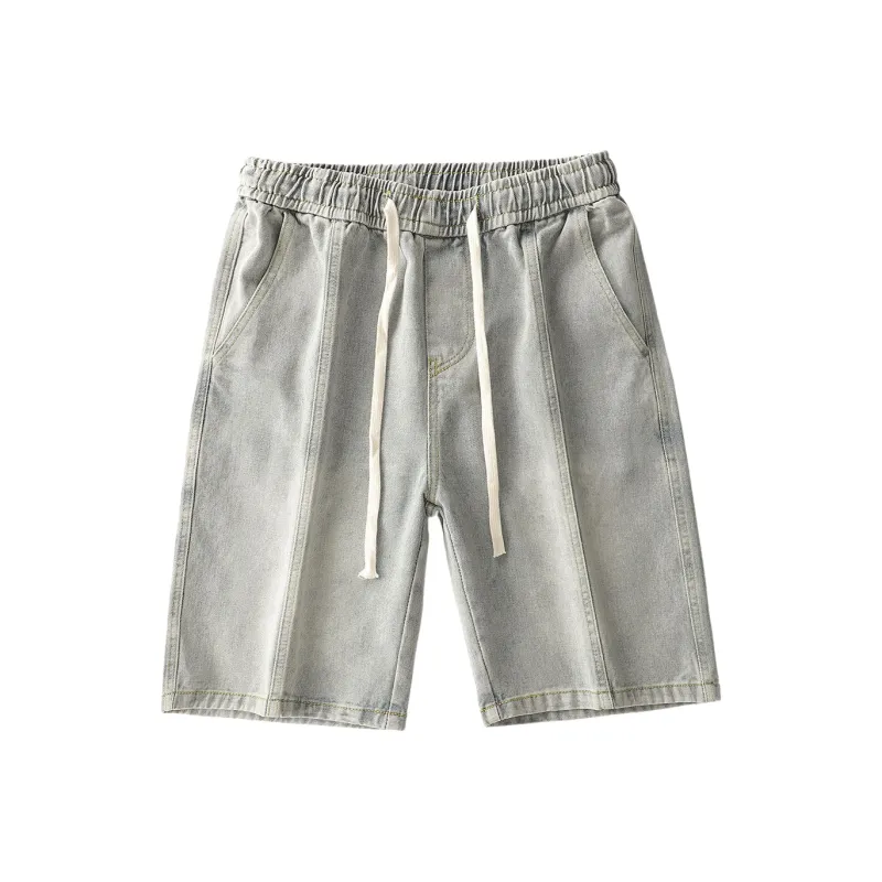BRYAN JIMENEZ Denim Shorts Unisex-0