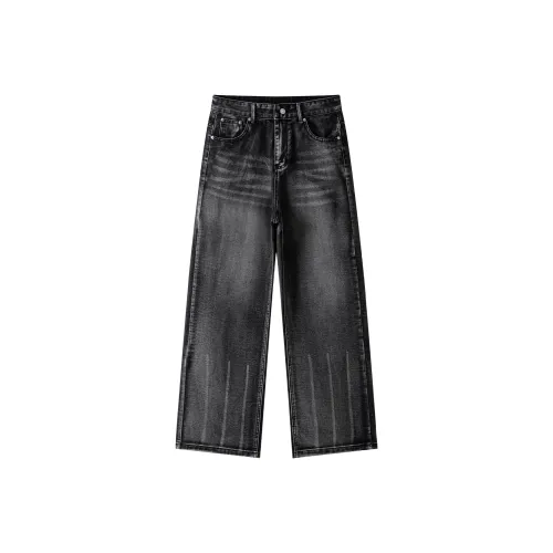 Jeans Cargo Kaki à Taille Black