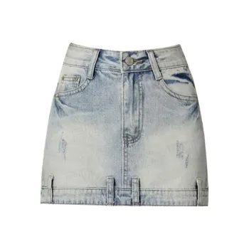 Honey Denim Shorts Women's Light Blue