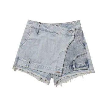 ABLE JEANS Chinese Imagination Series Denim Shorts Women's