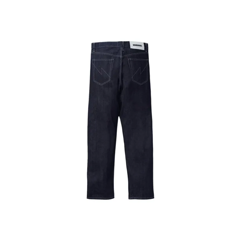 NEIGHBORHOOD Logo patch Jeans-2
